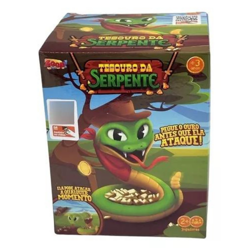 Brinquedo Tesouro da Serpente Jogo de Estratégia Educativo