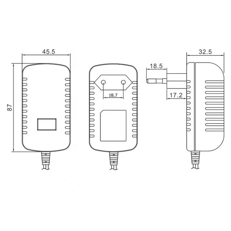 Fonte de aliemtnação Bivolt 12V 2A