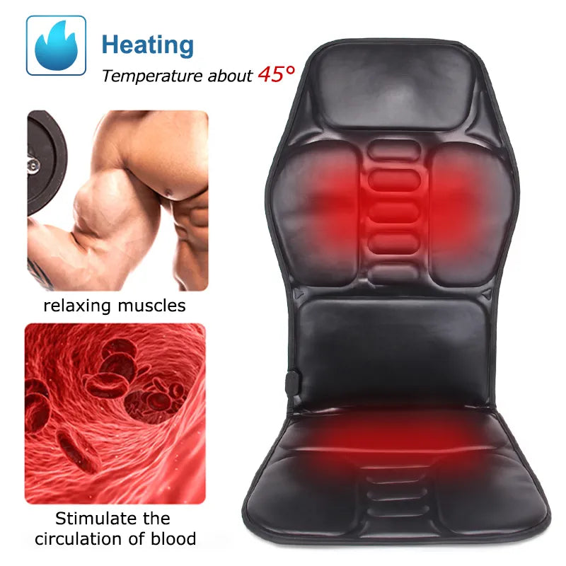 Assento Massageador para Carro e Sofá - RelaxiSeat