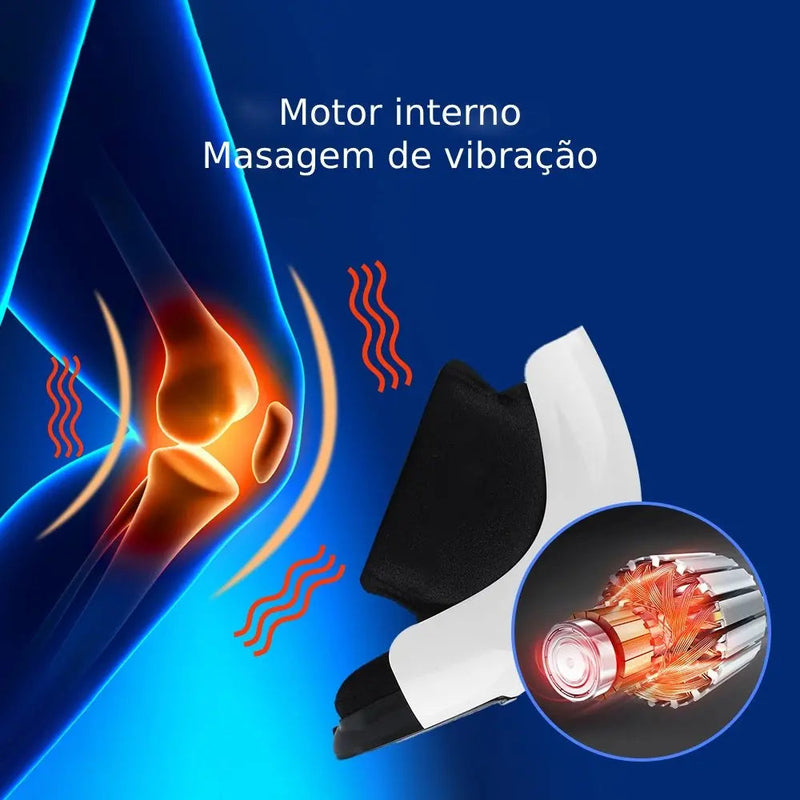 Joelheira Elétrica Inteligente 3 em 1 Para Massagem - TerapiFlex