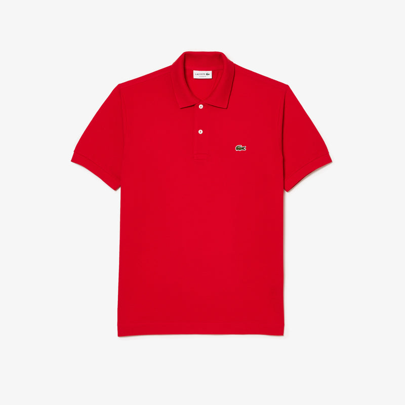 Camisa Polo Piqué - Vermelha