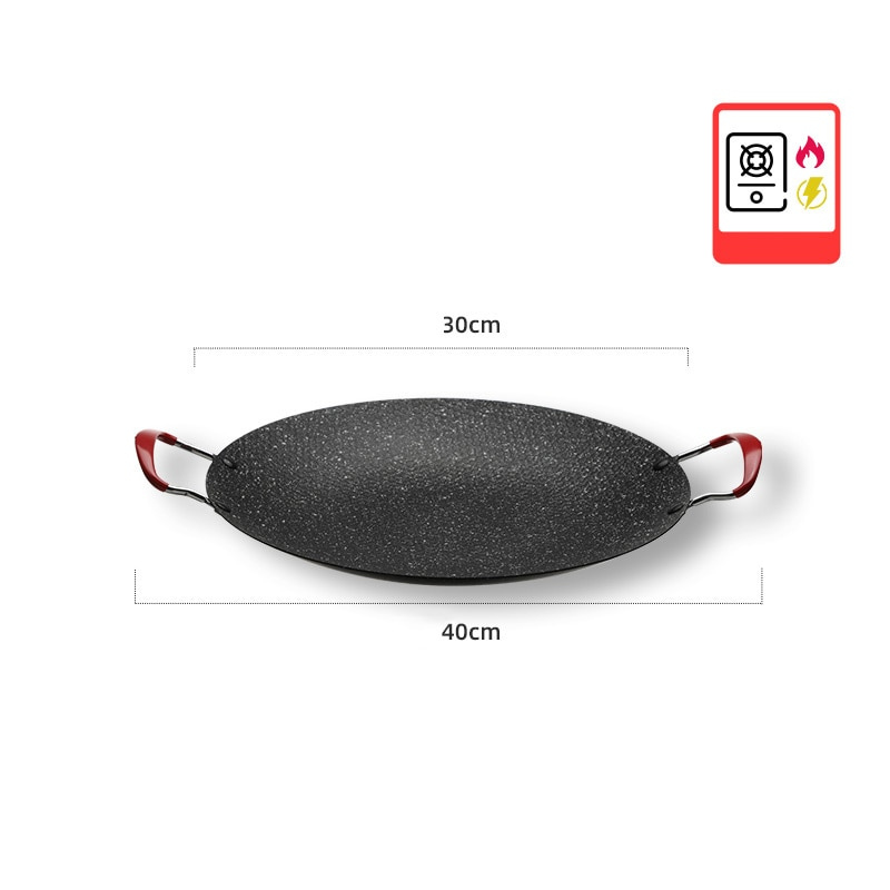 Frigideira redonda antiaderente - Round Grill