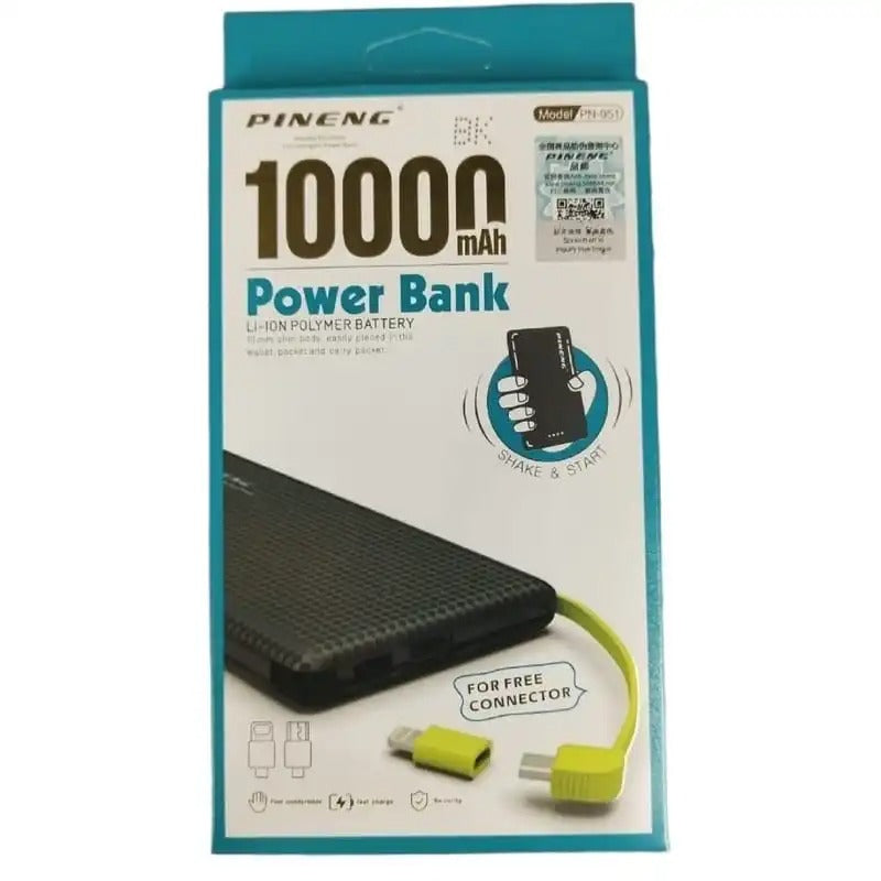 Carregador Portátil Power Bank  10.000Mah