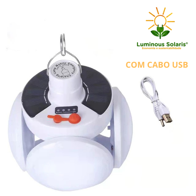 Luminous Solaris® -  Lâmpada de Carregamento Solar