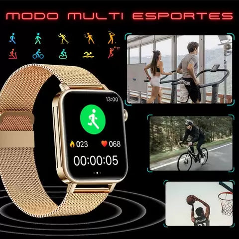 Smartwatch® - Relógio Tecnológico Multifuncional