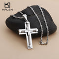 Corrente com Crucifixo Banhado a Ouro 18k – KALEN Shiny