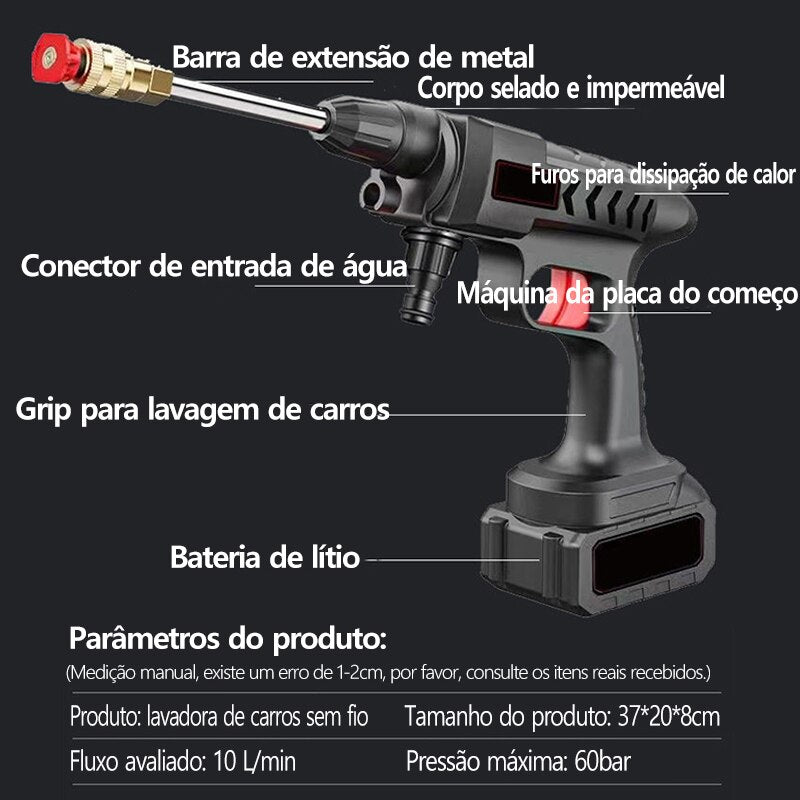 Lavadora de Alta Pressão - Washer Gun