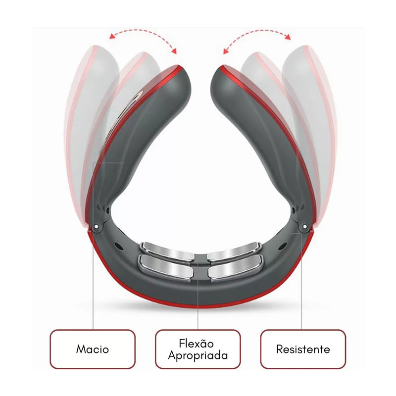 Massageador Elétrico – Neck 6 em 1 & 9 Intensidades