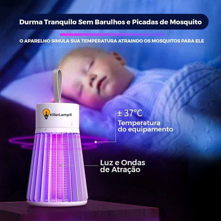 KillerLamp® - Luminária repelente mata mosquitos